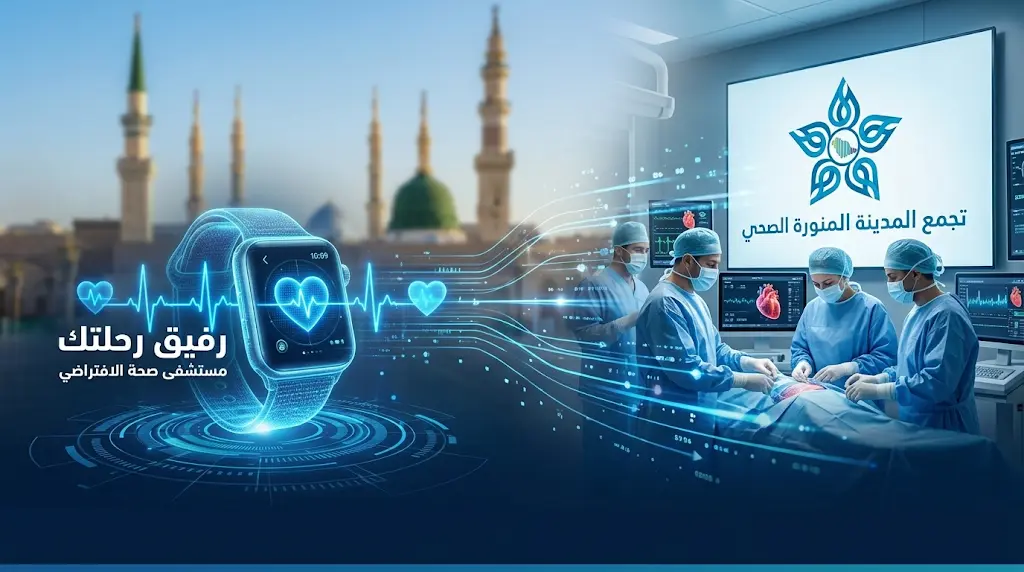 إنقاذ حاج هندي من أزمة قلبية حادة بالمسجد النبوي باستخدام تقنيات المراقبة الذكية في حج 2026