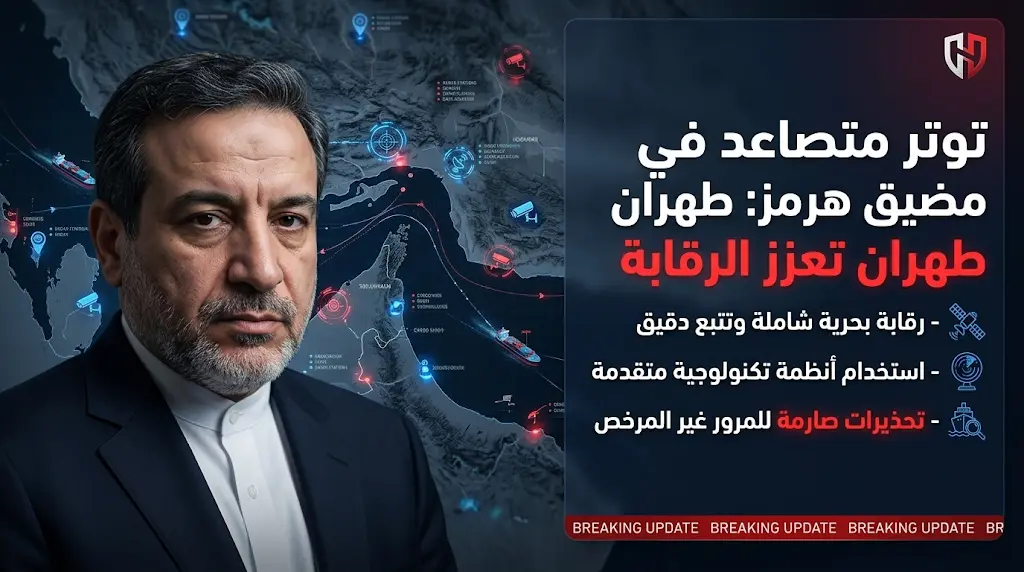 إيران تفرض ضوابط مشددة على الملاحة في مضيق هرمز وتشترط التنسيق المسبق لعبور السفن التجارية