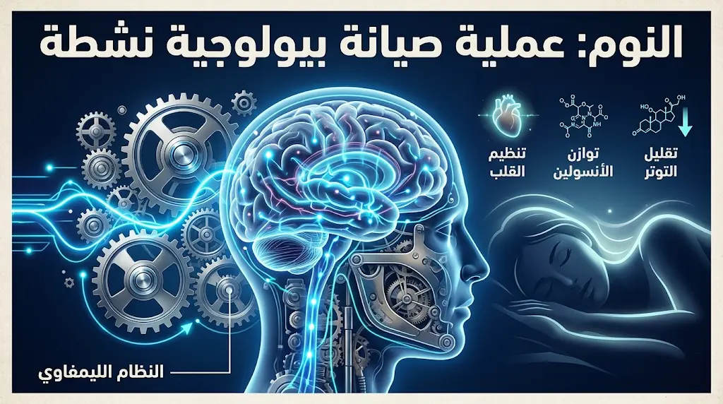 استشاري قلب سعودي: النوم برنامج صيانة نشط للجسم لا مجرد راحة.. ويعمل على "تنظيف الدماغ".