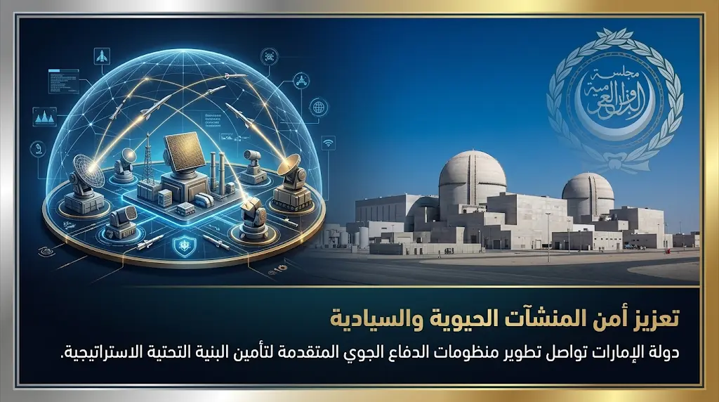 الأمانة العامة لمجلس وزراء الداخلية العرب تصف استهداف محطة براكة النووية بالتصعيد الخطير الذي يهدد أمن المنطقة