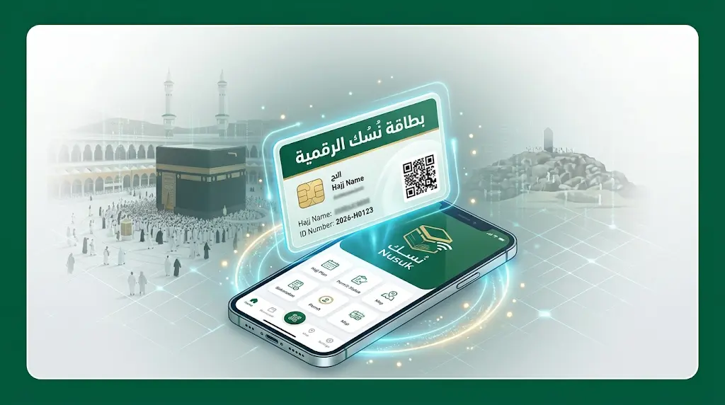 الحج 2026 يدخل العصر الرقمي: "نُسُك" تطلق البطاقة الرقمية الإلزامية وهوية الحاج الجديدة