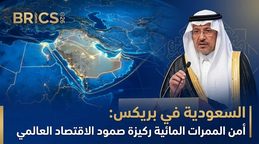 الخريجي يصف استقرار الخليج والبحر الأحمر بالركيزة الأساسية لصمود الاقتصاد العالمي في اجتماع بريكس