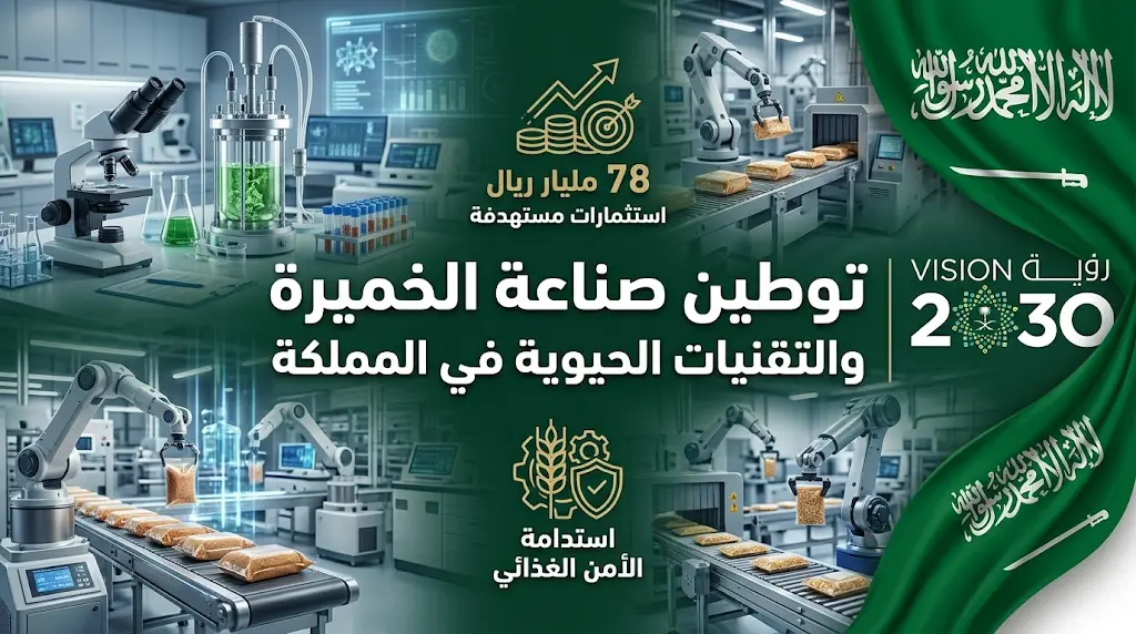 السعودية تبدأ خطوات توطين صناعة الخميرة والتقنيات الحيوية بالشراكة مع ليسافير الفرنسية