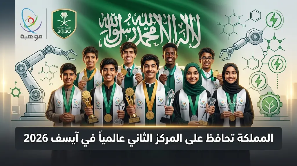 السعودية تحقق المركز الثاني عالمياً في معرض آيسف 2026 للعام الثالث على التوالي
