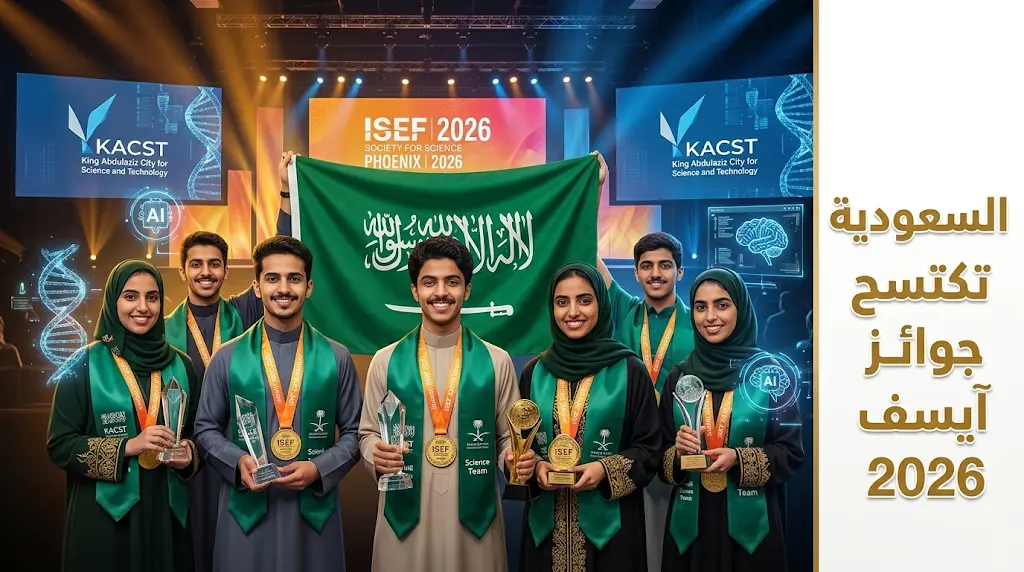 الطالب محمد الأسمري ينتزع المركز الأول عالمياً في معرض آيسف 2026 وسط إنجاز سعودي جديد في قلب الولايات المتحدة