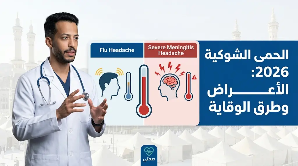 الفرق بين الحمى الشوكية والإنفلونزا الموسمية.. قائمة الأعراض التحذيرية وطريقة حجز اللقاح عبر "صحتي"