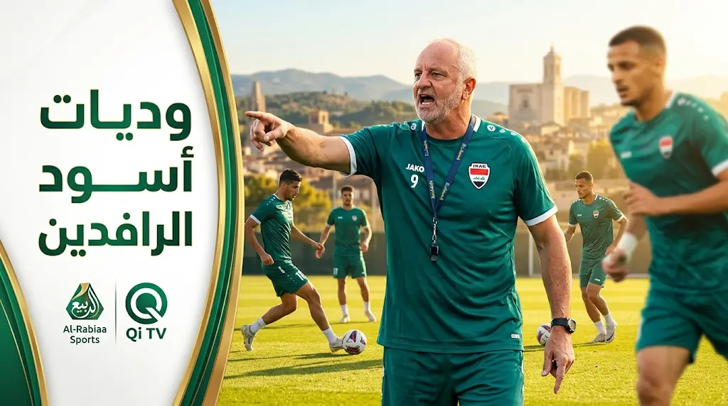 القنوات الناقلة وموعد مباريات منتخب العراق ضد أندورا وفنزويلا 2026 (تحضيرات المونديال)