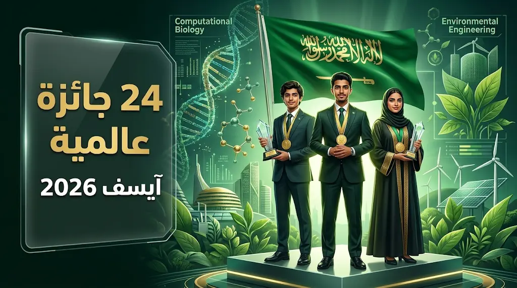 المملكة تتربع على قمة الابتكار الطلابي وتحقق المركز الأول عالمياً في معرض آيسف 2026 للمرة الثانية في تاريخها
