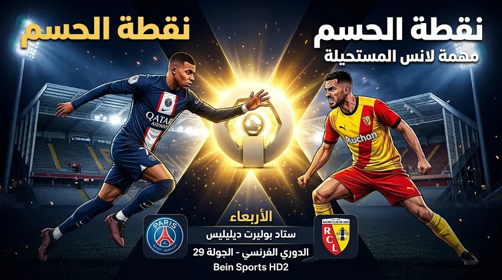 اليوم 13 مايو 2026: باريس سان جيرمان ضد لانس.. موعد المباراة والقنوات الناقلة والتشكيل المتوقع لحسم لقب الدوري الفرنسي