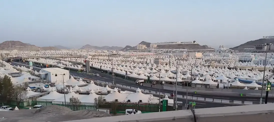 تجهيز أكبر مدينة خيام في العالم لاستقبال ضيوف الرحمن في مشعر منى بمساحة تتجاوز مليوني متر مربع