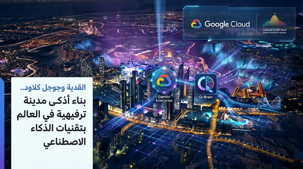 تحول جذري في مدينة القدية.. شراكة استراتيجية مع جوجل كلاود لتحويل 360 كيلومتراً مربعاً إلى بيئة ذكية بالكامل