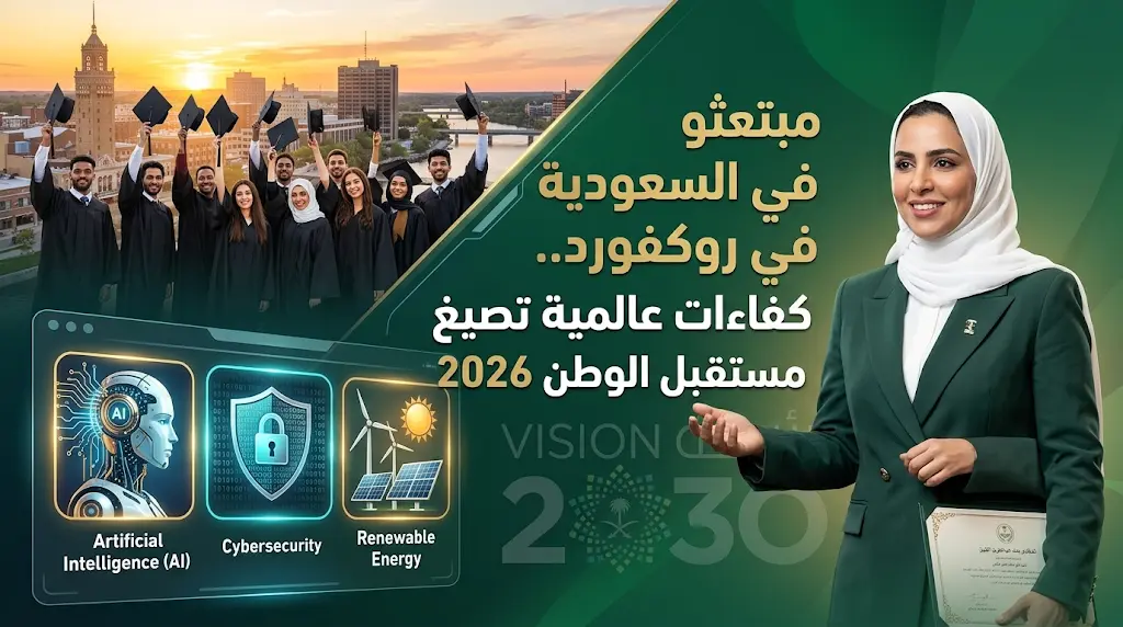 تخصصات الذكاء الاصطناعي والأمن السيبراني تتصدر حفل تكريم المبتعثين السعوديين في مدينة روكفورد الأمريكية 2026