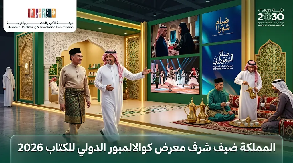 تدشين جناح المملكة "ضيف شرف" بمعرض كوالالمبور الدولي للكتاب 2026 بحضور رئيس وزراء ماليزيا