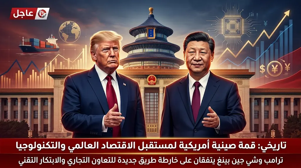 ترامب وشي جين بينغ يبدآن قمة بكين التاريخية بجولة في معبد السماء لضبط إيقاع الاقتصاد الدولي