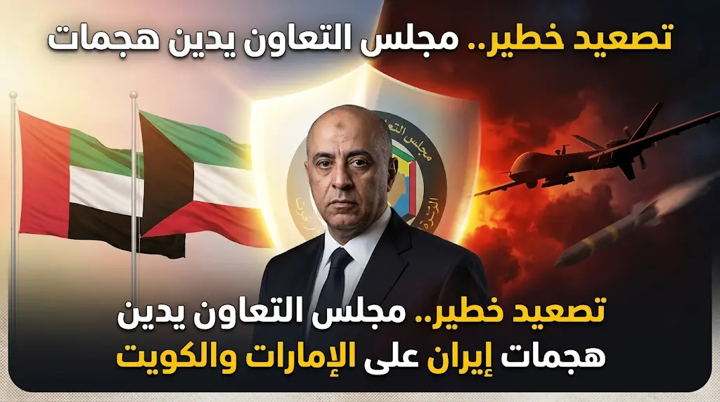 تصعيد خطير.. مجلس التعاون يدين الهجمات الإيرانية على الإمارات والكويت ويصف النهج بـ "الغادر"