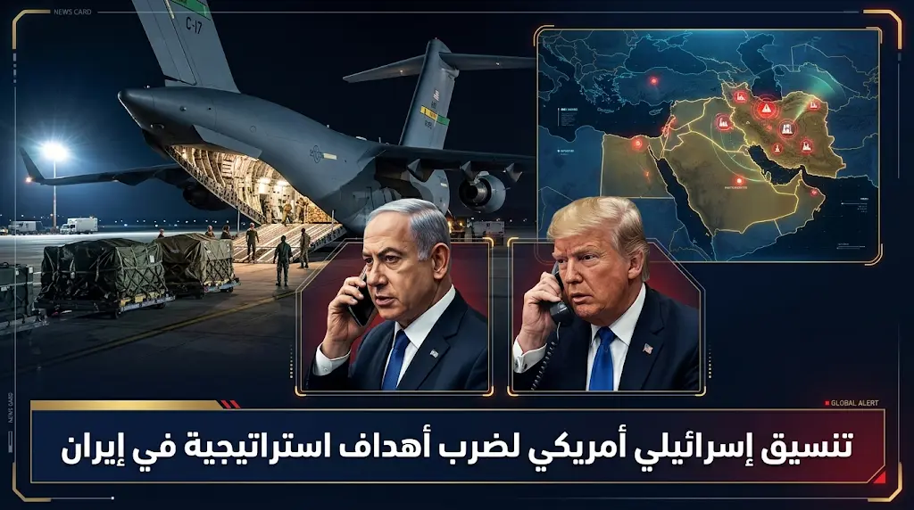تفاصيل اتصال مطول بين نتنياهو وترامب لتنسيق هجمات مشتركة تستهدف منشآت الطاقة والبنية التحتية في إيران