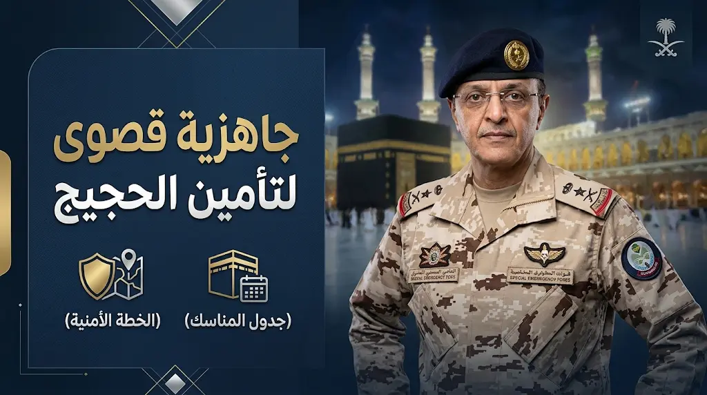 تفاصيل الخطة الأمنية لتأمين الحجاج وجدول المواعيد الرسمية لمناسك الحج 1447 وفق تقويم أم القرى