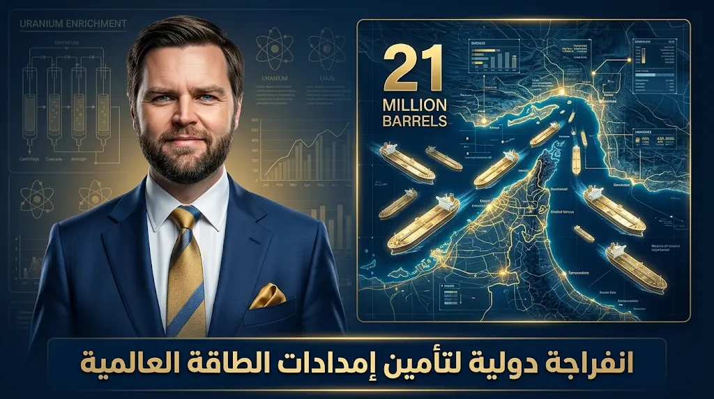 تقدم في المفاوضات الأمريكية الإيرانية يضمن تدفق 21 مليون برميل نفط يومياً عبر مضيق هرمز دون قيود
