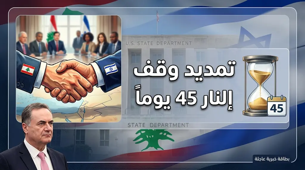 تمديد وقف إطلاق النار بين لبنان وإسرائيل برعاية أمريكية وسط شروط إسرائيلية جديدة لعودة سكان الجنوب