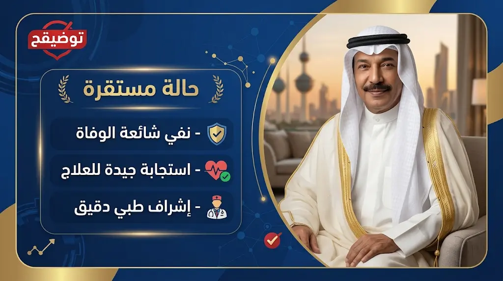 حقيقة خبر وفاة عبدالله الرويشد اليوم الخميس 28 مايو 2026 وتفاصيل حالته الصحية الحالية