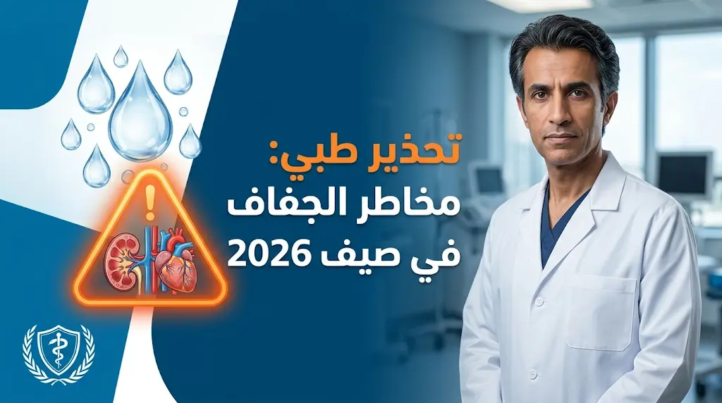خالد النمر يحذر من الجلطات والفشل الكلوي لدى كبار السن في صيف 2026 بسبب الجفاف