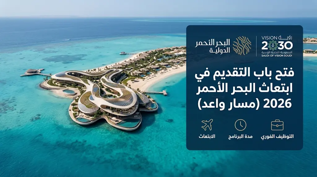 رابط التقديم في ابتعاث البحر الأحمر الدولية 2026 مسار واعد والشروط المطلوبة
