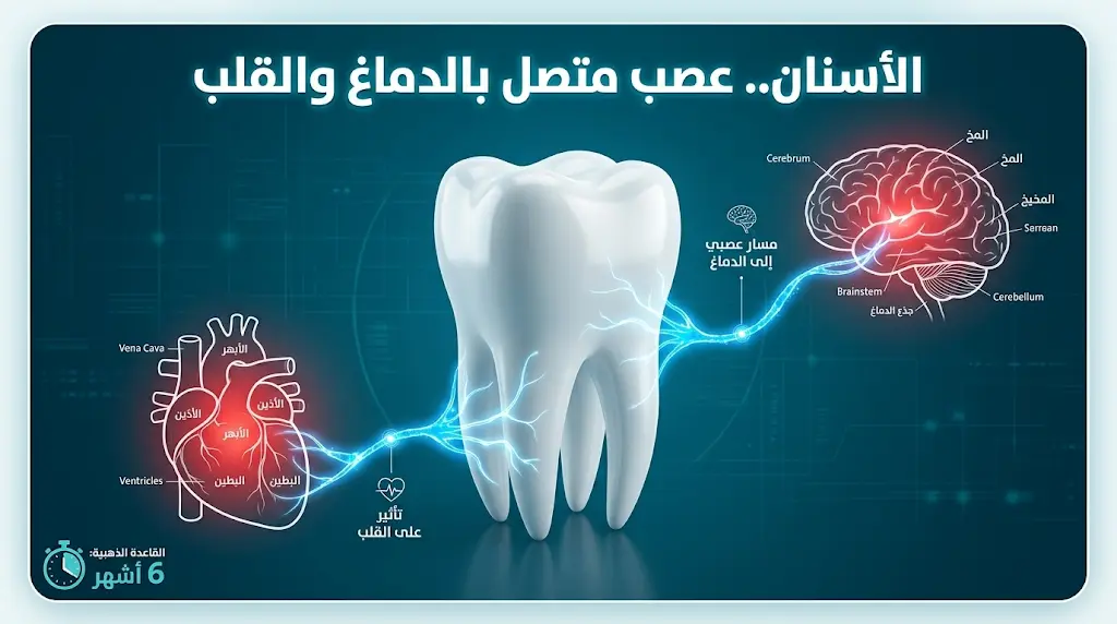 طبيب الطلاسي يكشف: الأسنان عصب متصل بالدماغ والقلب.. وإهمالها خطر على الصحة العامة.