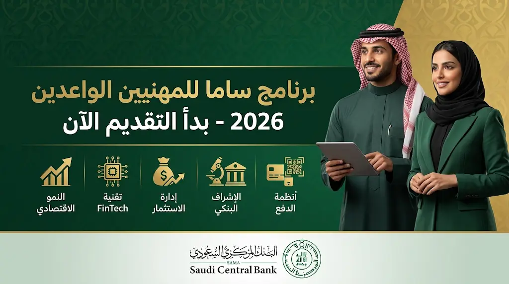 فتح باب التسجيل في برنامج ساما للمهنيين الواعدين 2026: الشروط والمزايا ورابط التقديم الرسمي