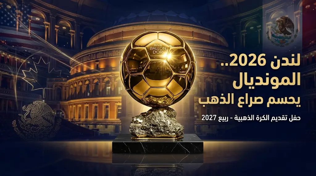 فرانس فوتبول: نتائج كأس العالم 2026 هي المعيار الأساسي لتحديد المتوج بالكرة الذهبية في لندن