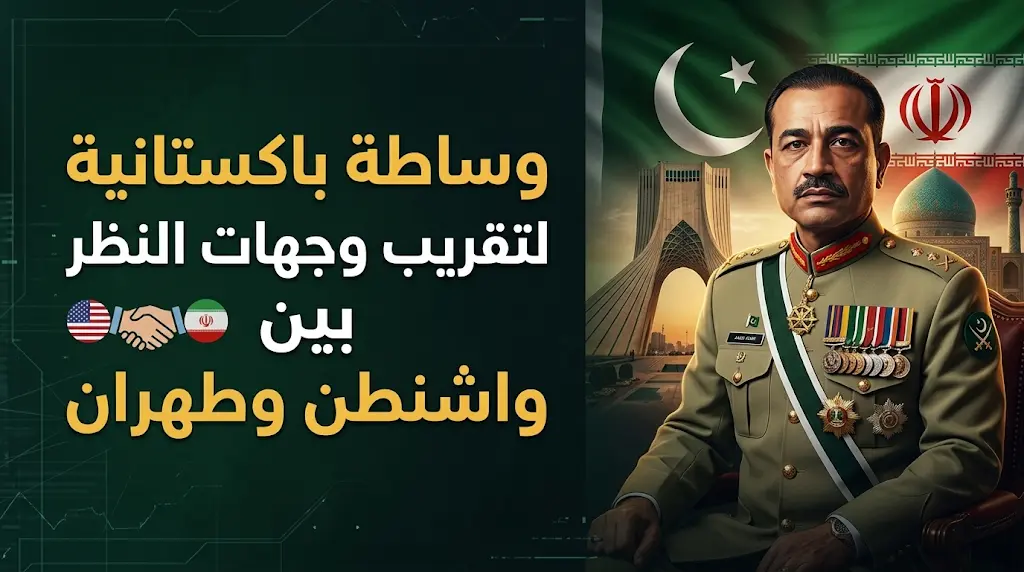 قائد الجيش الباكستاني يزور طهران لقيادة وساطة تهدف لتقريب وجهات النظر بين واشنطن وإيران