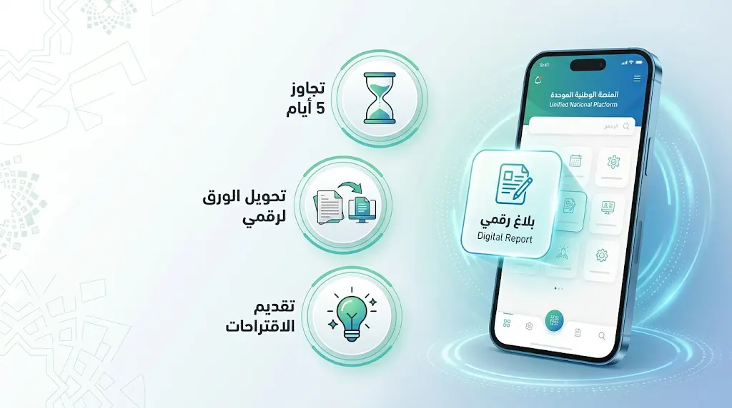 كيفية تقديم بلاغ رقمي عبر بوابة نفاذ 2026 لتقييم الخدمات الحكومية ومعالجة الأعطال التقنية