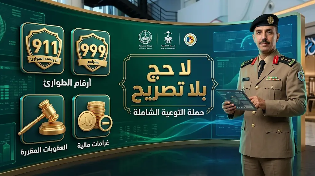 لا حج بلا تصريح.. حرس الحدود يستعرض عقوبات المخالفين وأرقام البلاغ لموسم حج 1447هـ