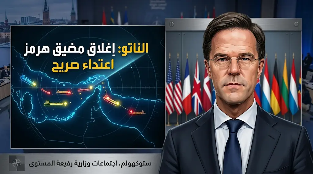 مارك روته يصف أي محاولة إيرانية لإغلاق مضيق هرمز بالاعتداء الصريح على منظومة التجارة العالمية