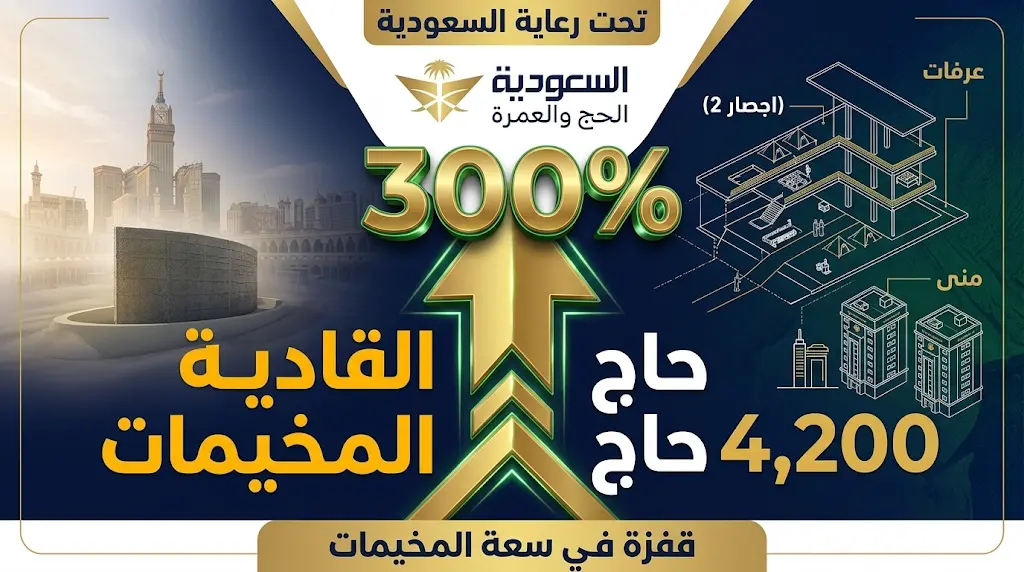 مخيم مطور بطابقين في عرفة و3 أبراج متكاملة في منى.. أبرز ملامح خطة "السعودية" لخدمة ضيوف الرحمن.