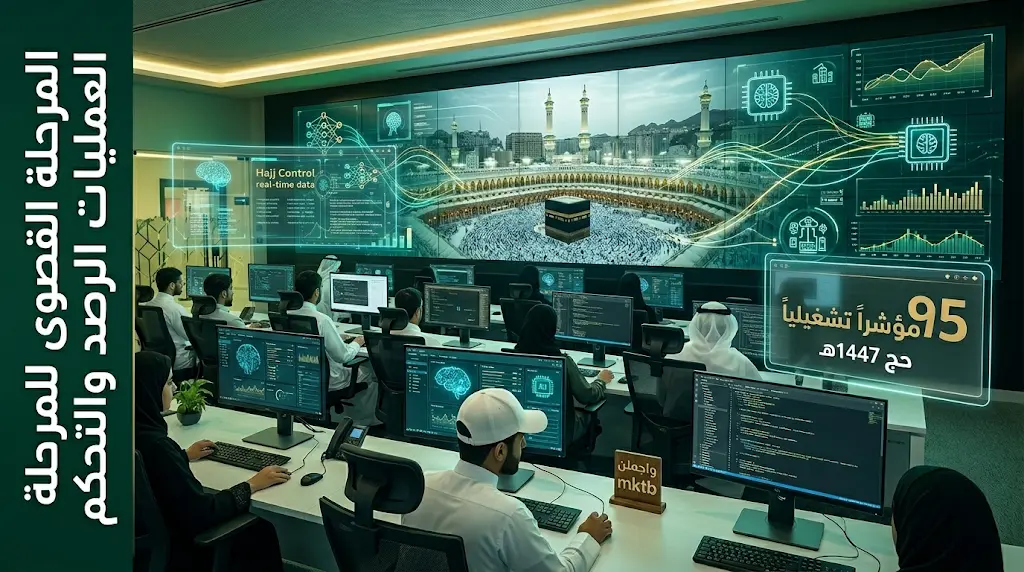 مراقبة 95 مؤشراً حيوياً لضمان انسيابية النقل والتسكين مع انطلاق المرحلة القصوى لخطة حج 2026