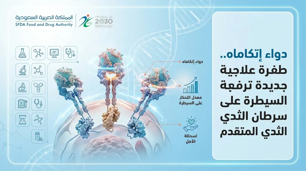 مستحضر إتكاماه يحقق طفرة في علاج سرطان الثدي المتقدم ويرفع معدلات البقاء دون تفاقم إلى 16 شهراً