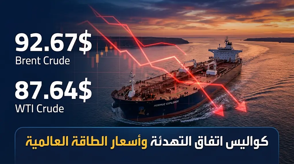 مسودة اتفاق لفتح مضيق هرمز وتمديد التهدئة لـ 60 يوماً تهبط بأسعار النفط العالمية