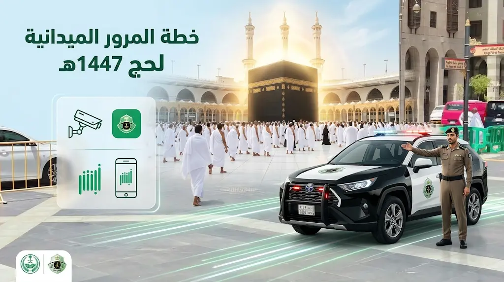 مع غرة ذي الحجة.. انطلاق استراتيجية المرور الميدانية لتيسير حركة السير وتأمين رحلة ضيوف الرحمن 2026