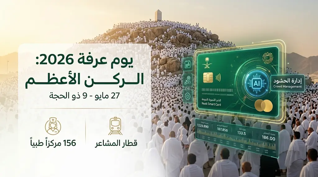 موعد يوم عرفة 2026 وأفضل صيغ الدعاء لنفسي وللعتق من النار في وقفة عرفات