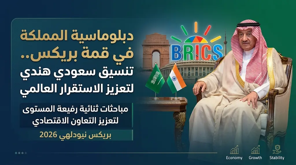 نائب وزير الخارجية السعودي ينسق المواقف الإقليمية والدولية مع الهند وبيلاروسيا خلال اجتماعات بريكس