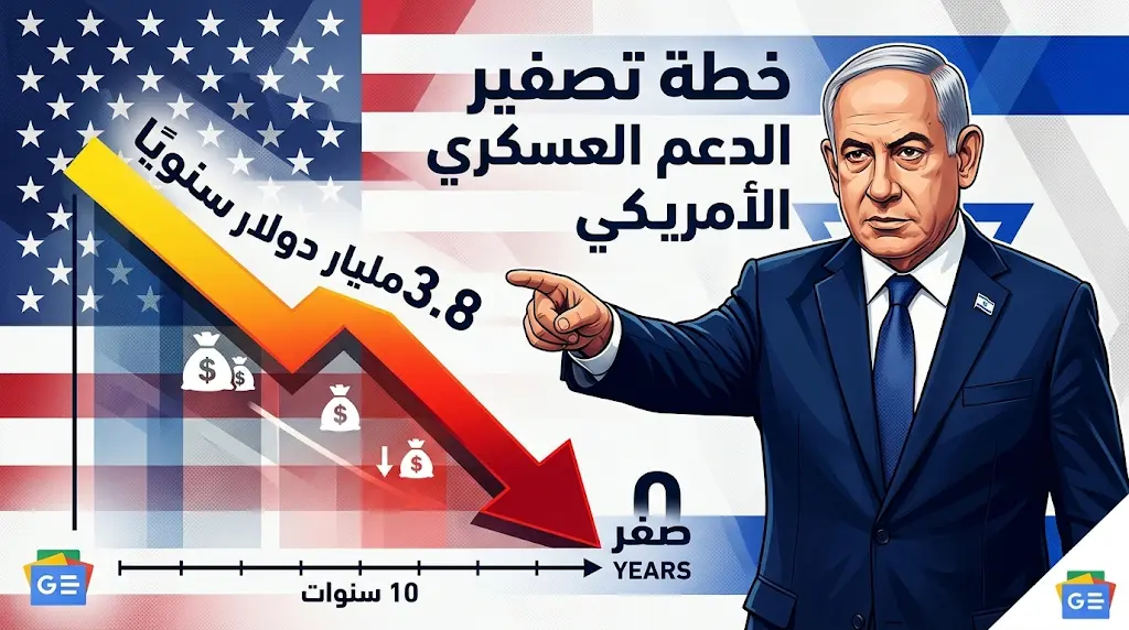 نتنياهو: الوقت حان لـ "فطام" إسرائيل عن المساعدات الأمريكية وإنهاء الدعم العسكري تدريجياً خلال العقد القادم.