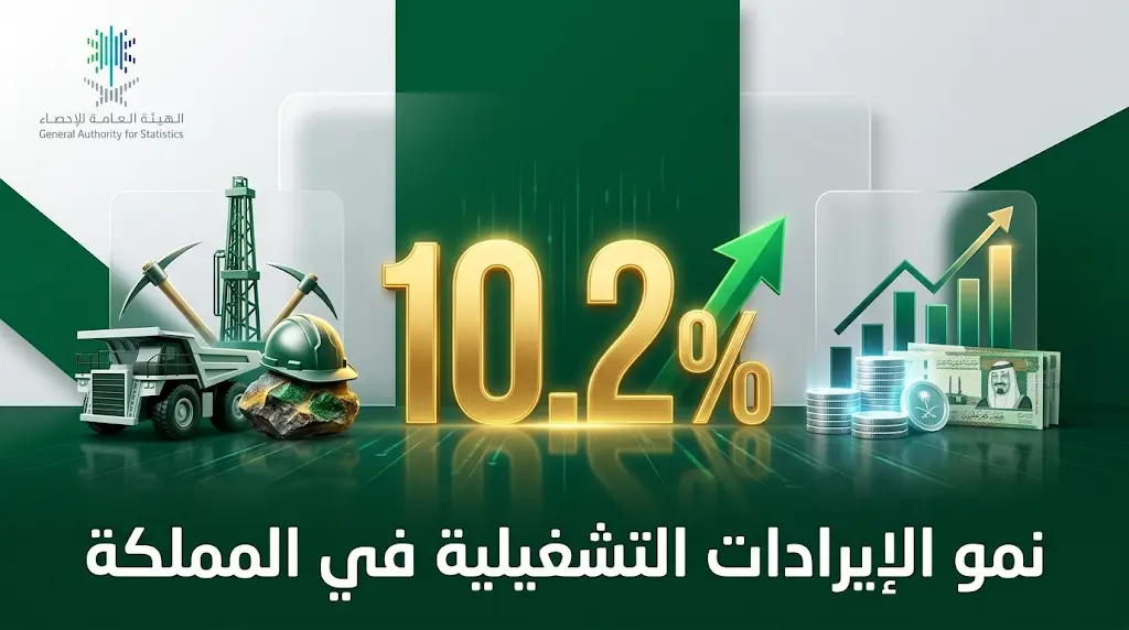 نمو الإيرادات التشغيلية في السعودية بنسبة 10.2% بدفع من قطاعي التعدين والأنشطة المالية