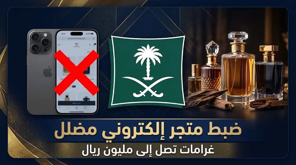 وزارة التجارة تضبط متجراً إلكترونياً للعطور ضلل المستهلكين بوعود هدايا آيفون وهمية