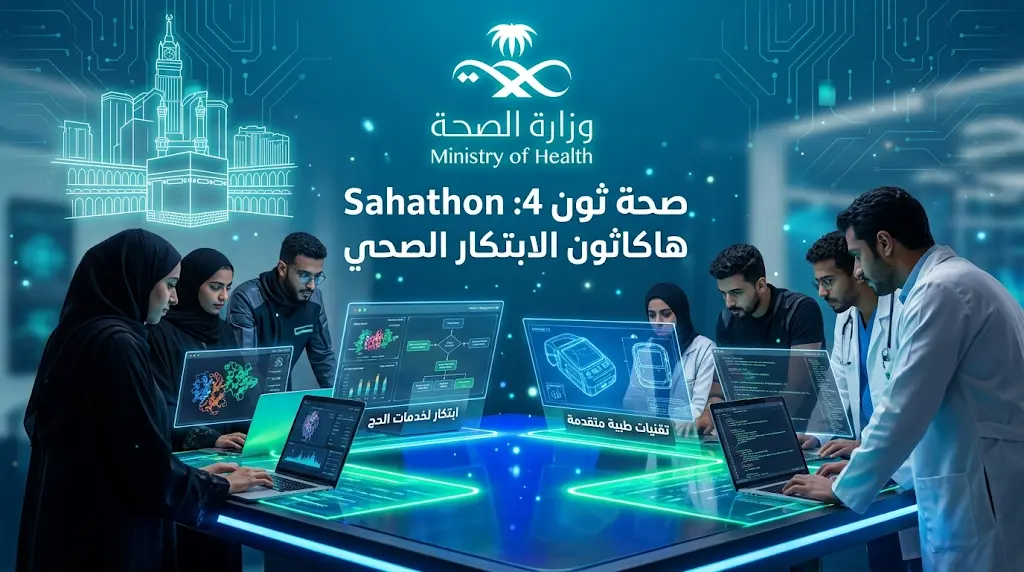 وزارة الصحة تفتح باب التسجيل في "صحة ثون 4" بمكة: تحدي الابتكار الصحي لحلول مستدامة لضيوف الرحمن.