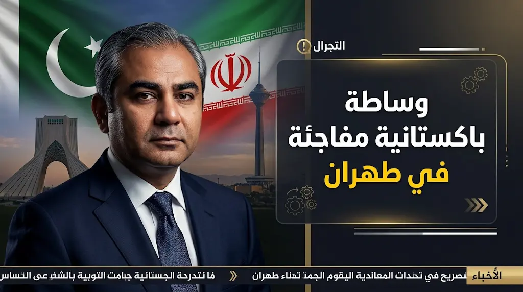 وصول مفاجئ لوزير الداخلية الباكستاني إلى طهران لقيادة وساطة دبلوماسية بين إيران والولايات المتحدة