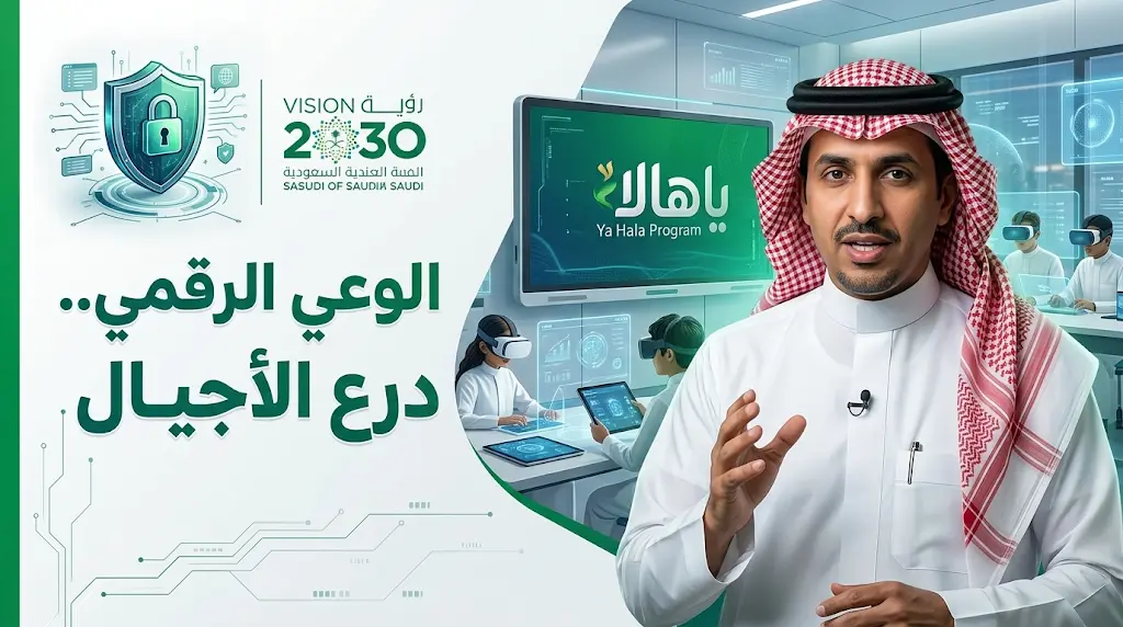 يوسف الرميح يؤكد أن الوعي الرقمي ضرورة قصوى تتجاوز أهمية المواد التقليدية في المناهج السعودية عام 2026
