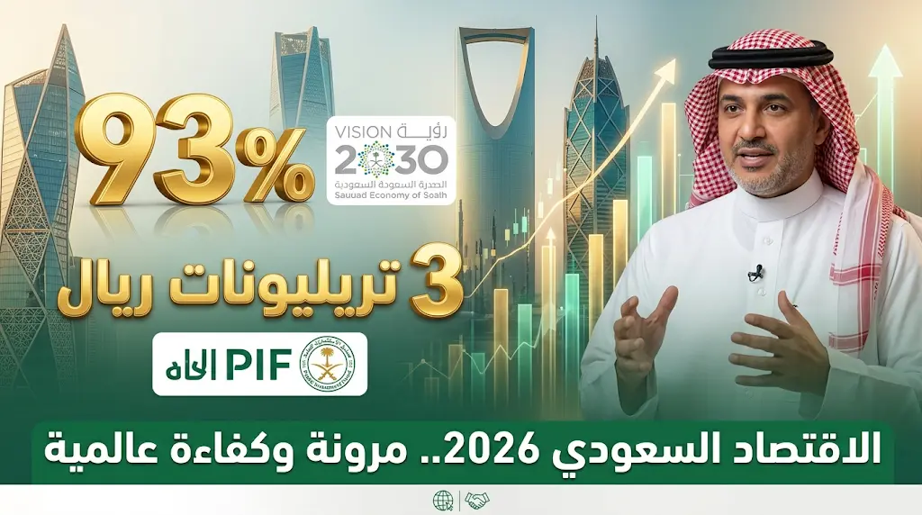 إنجاز 93% من مستهدفات رؤية السعودية 2030 وتجاوز أصول صندوق الاستثمارات العامة حاجز 3 تريليونات ريال