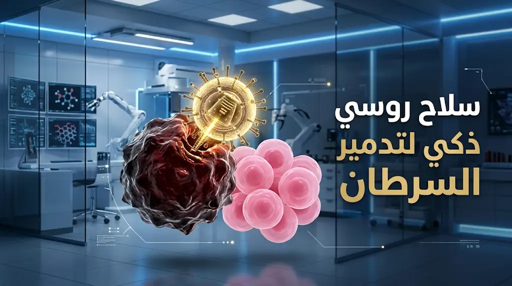 ابتكار سلاح ذكي في روسيا يعتمد على فيروسات معدلة جينياً لتفكيك الأورام السرطانية دون الإضرار بالأنسجة السليمة