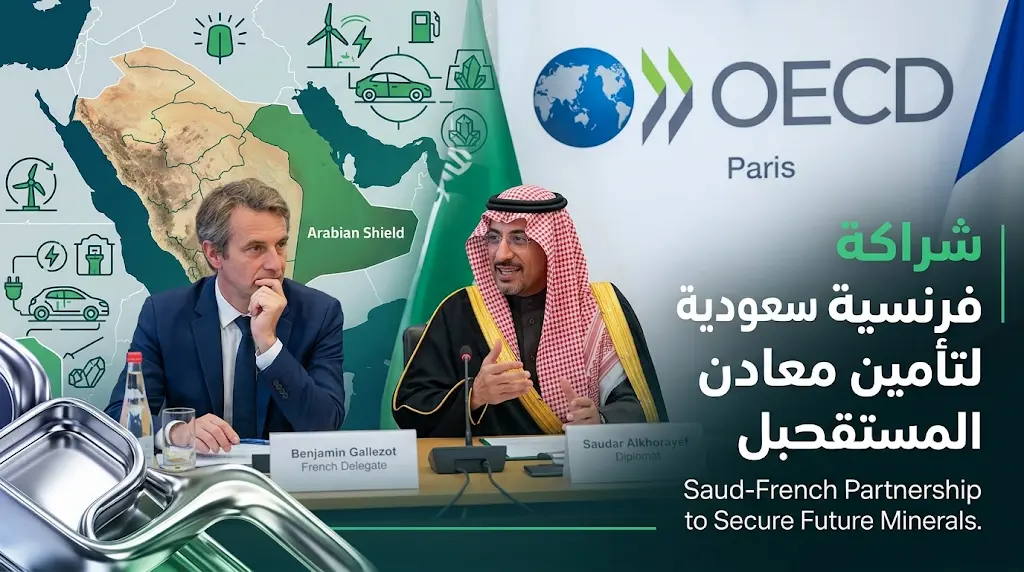 اتفاق سعودي فرنسي على خارطة طريق لتعميق التعاون في استكشاف المعادن الحرجة وتوطين صناعاتها
