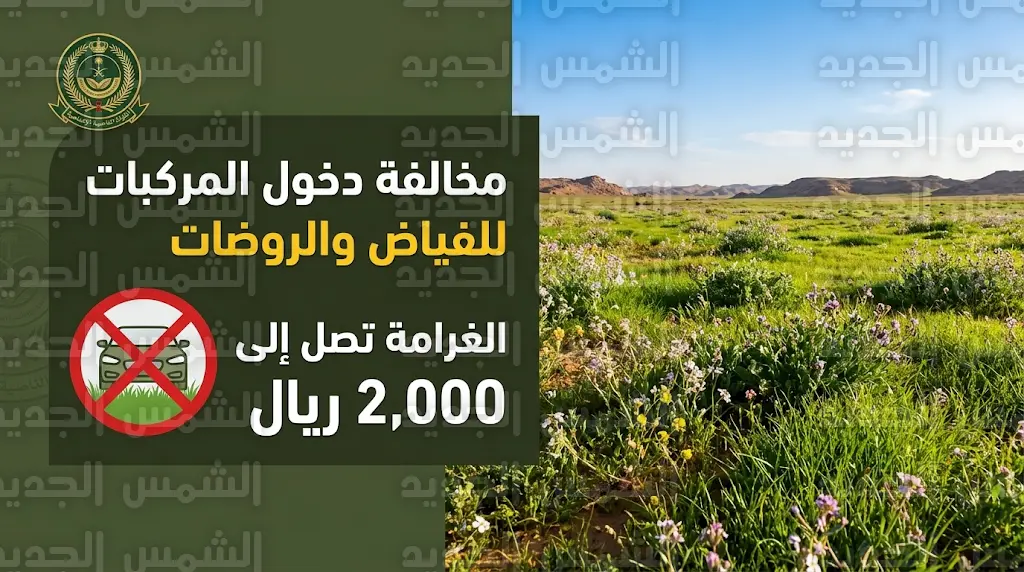 الأمن البيئي يضبط مخالفاً لدخول المركبات في الفياض والروضات بمحمية الملك عبدالعزيز